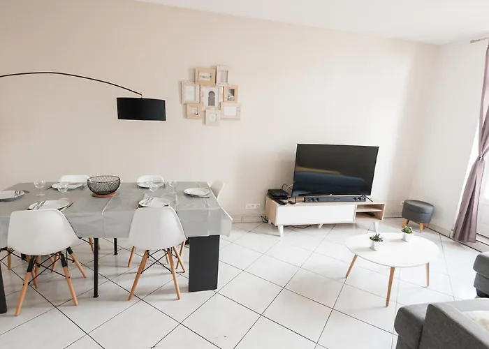 Le Neptune Apt 85M2 3Ch Appart Hotel Poitiers